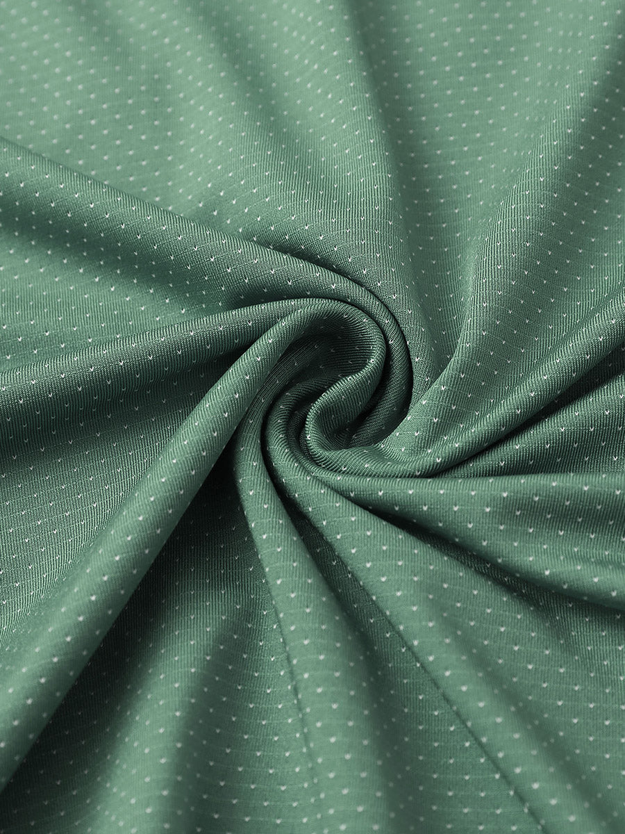 4 Way Stretch Jacquard Polo