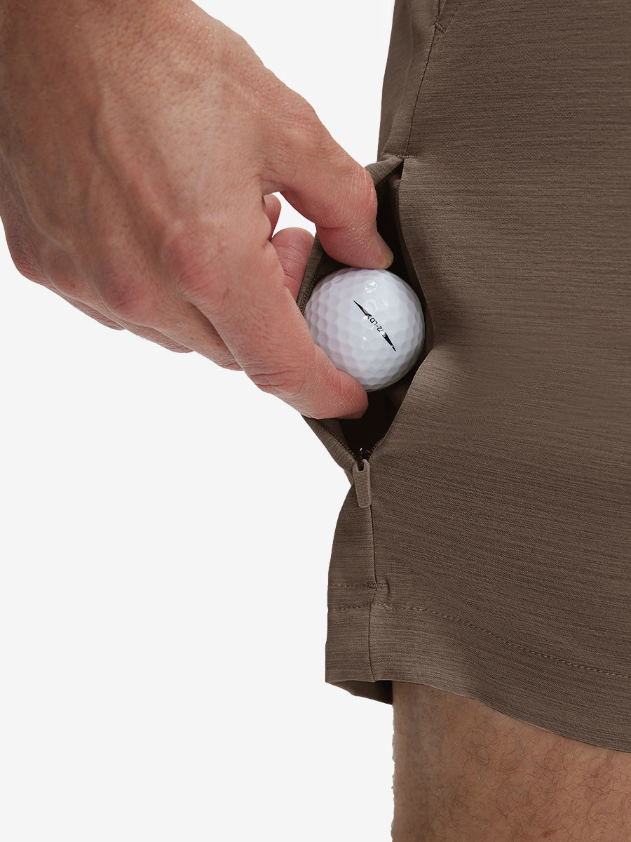 Flat Front Hybrid Golf Shorts