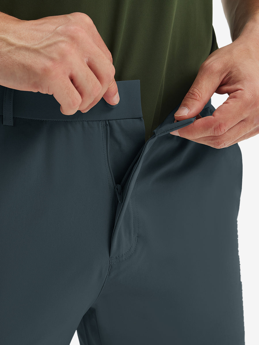 Stretch Soft Flat Front Dress Golf Shorts