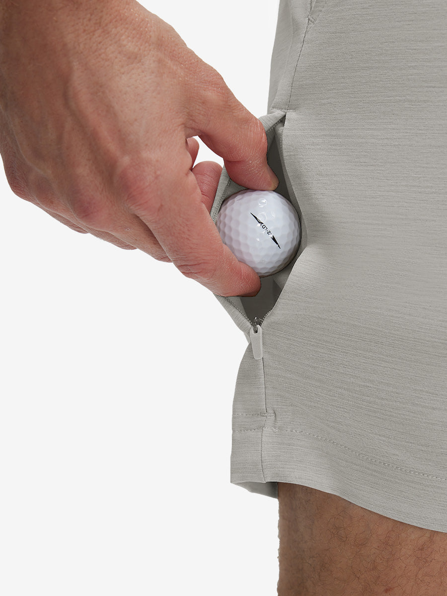 Flat Front Hybrid Golf Shorts
