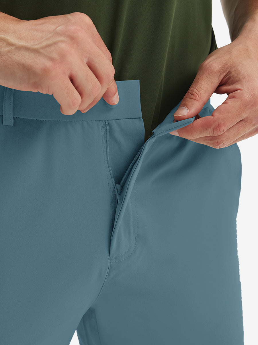 Stretch Soft Flat Front Dress Golf Shorts