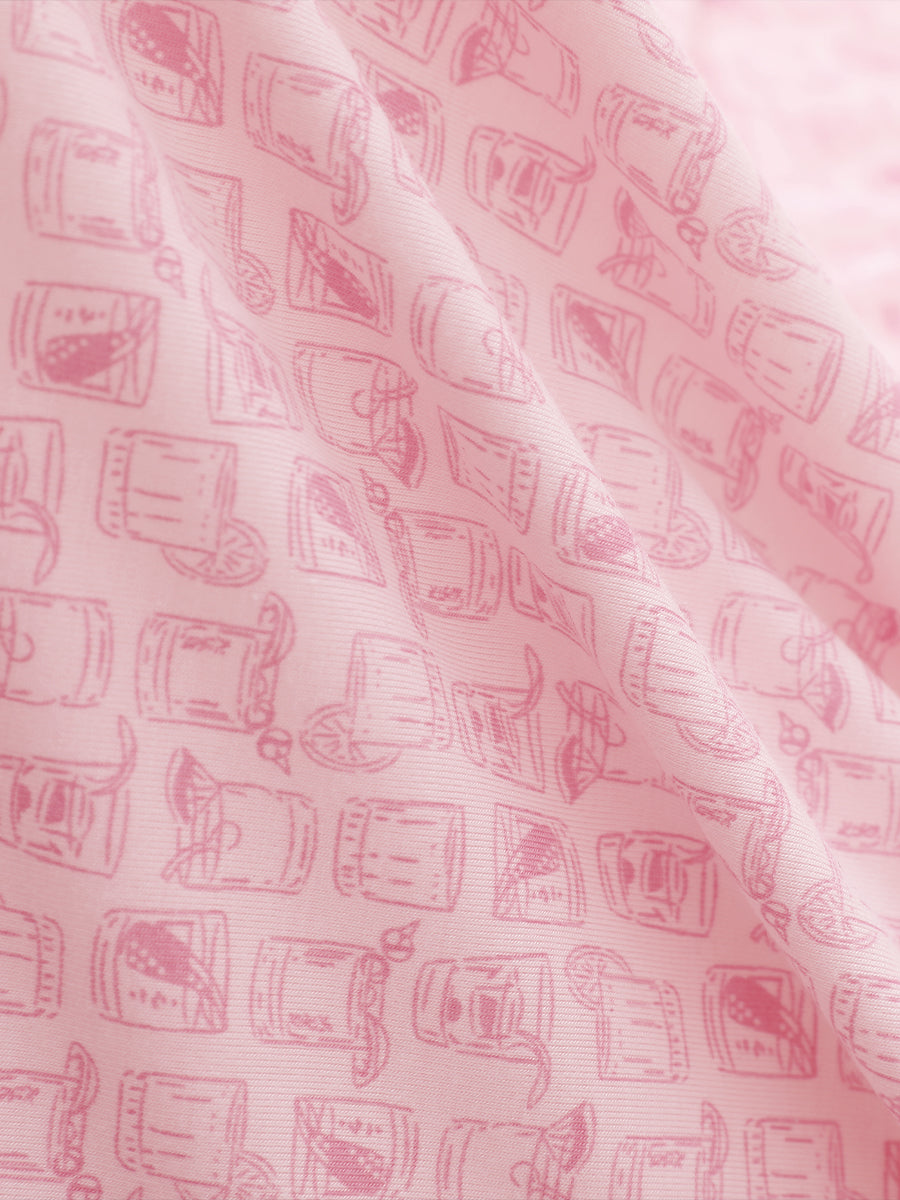 Popular Heather Print Polo