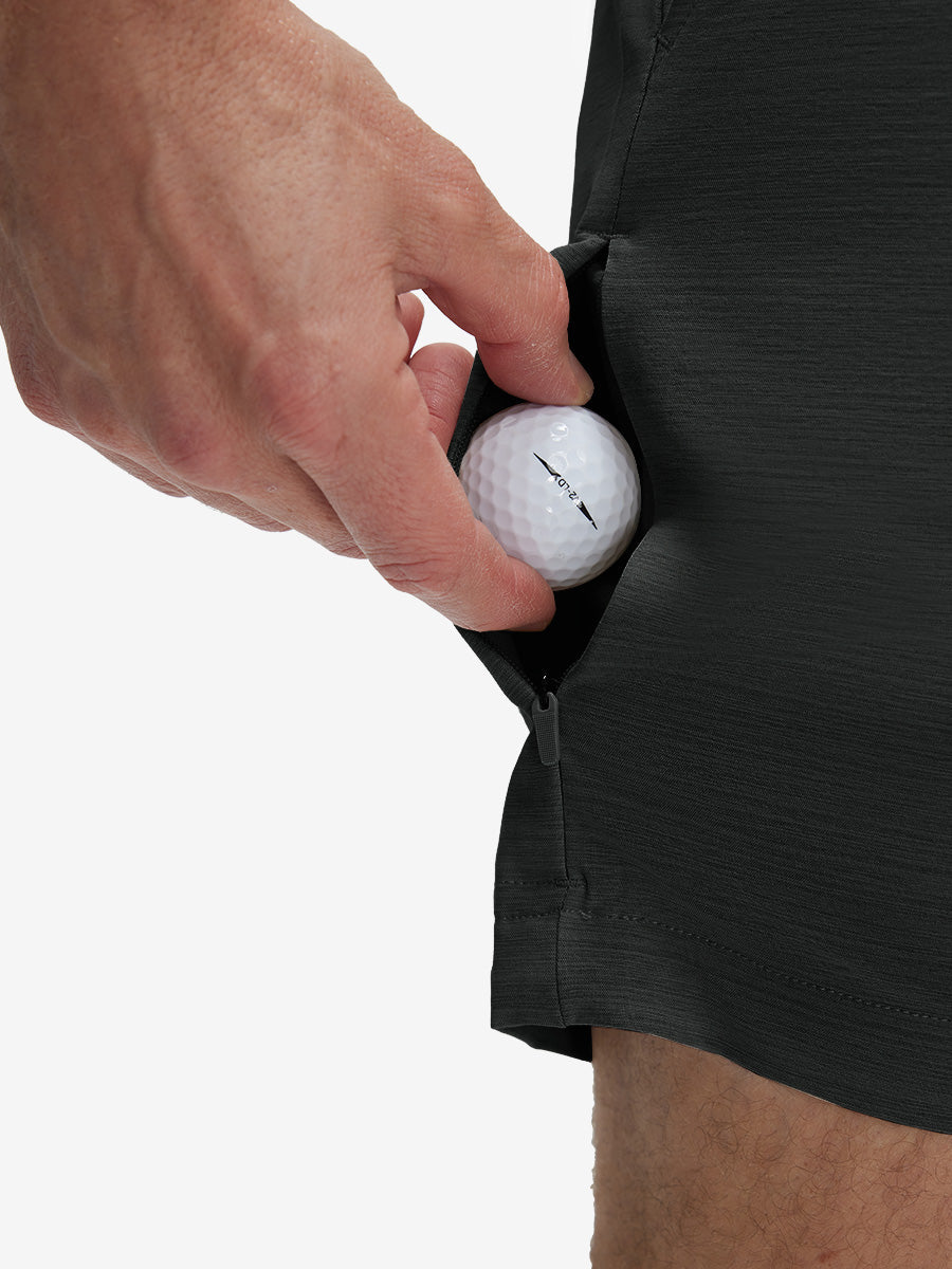 Flat Front Hybrid Golf Shorts