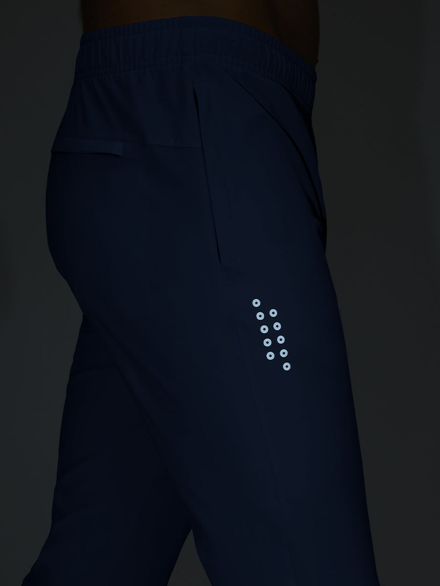 Mesh Joggers with Zipper Pockets