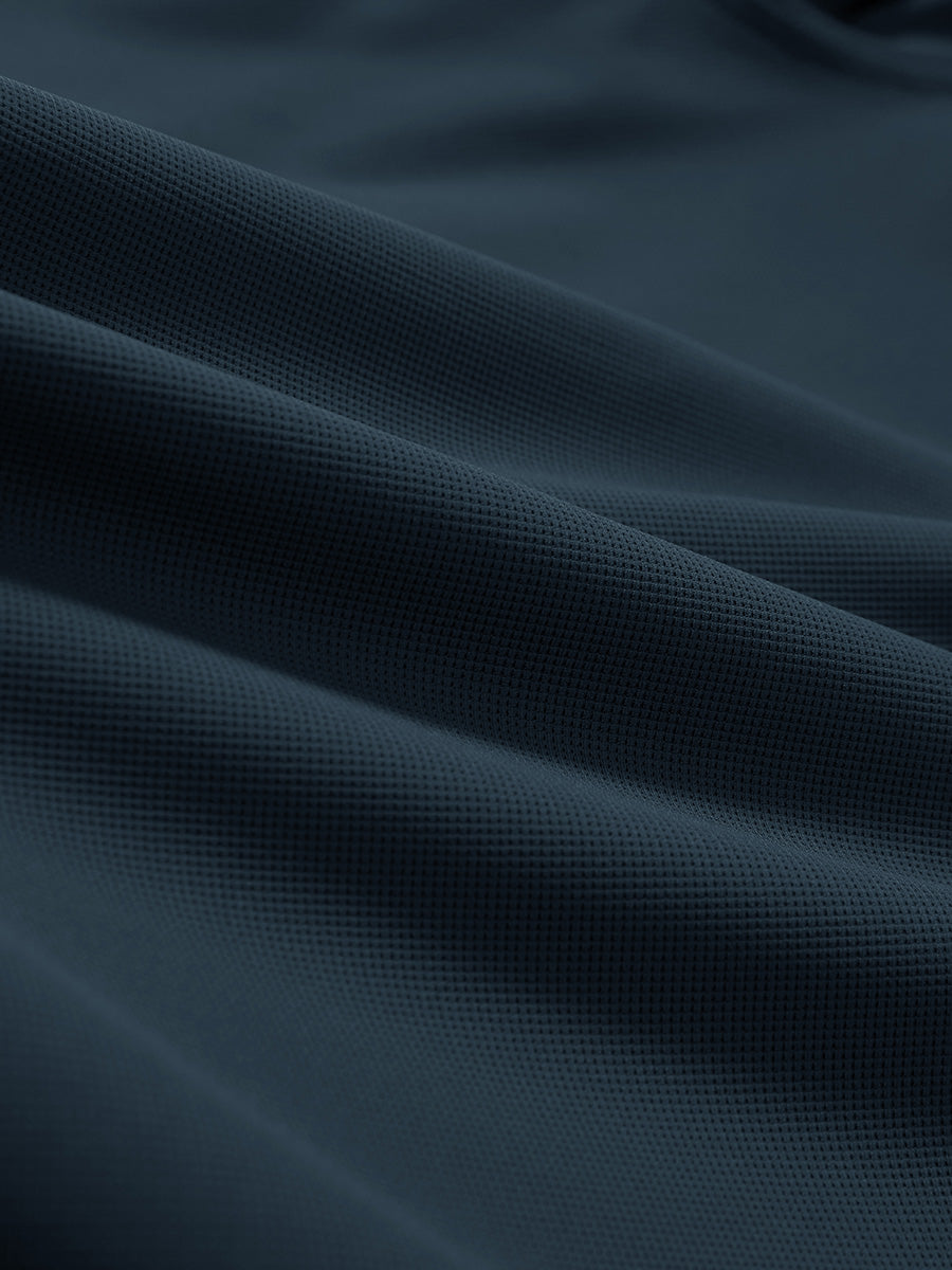 Dry Fit Waffle Textured Collared Golf Shirts
