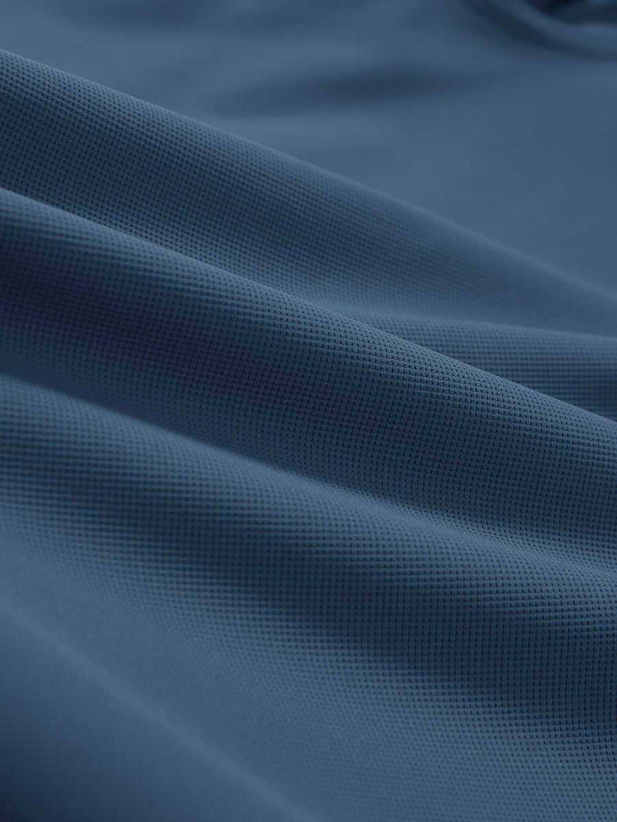 Dry Fit Waffle Textured Collared Golf Shirts