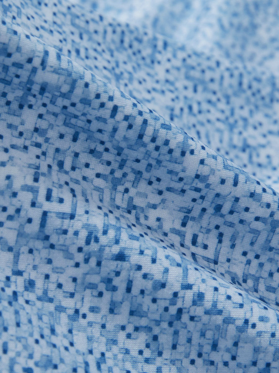 Premium Ribbed Collar Print Polo Shirts