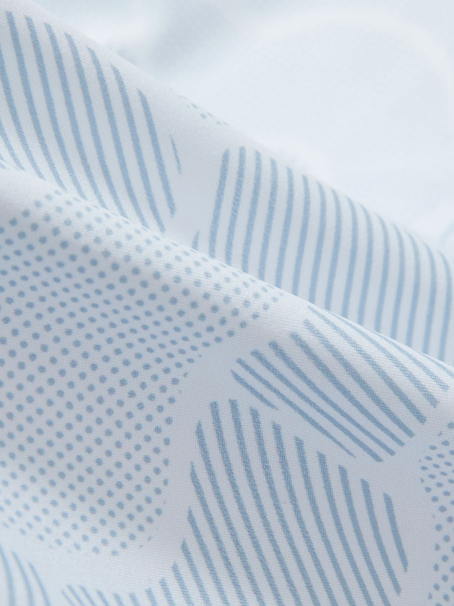 Premium Ribbed Collar Print Polo Shirts