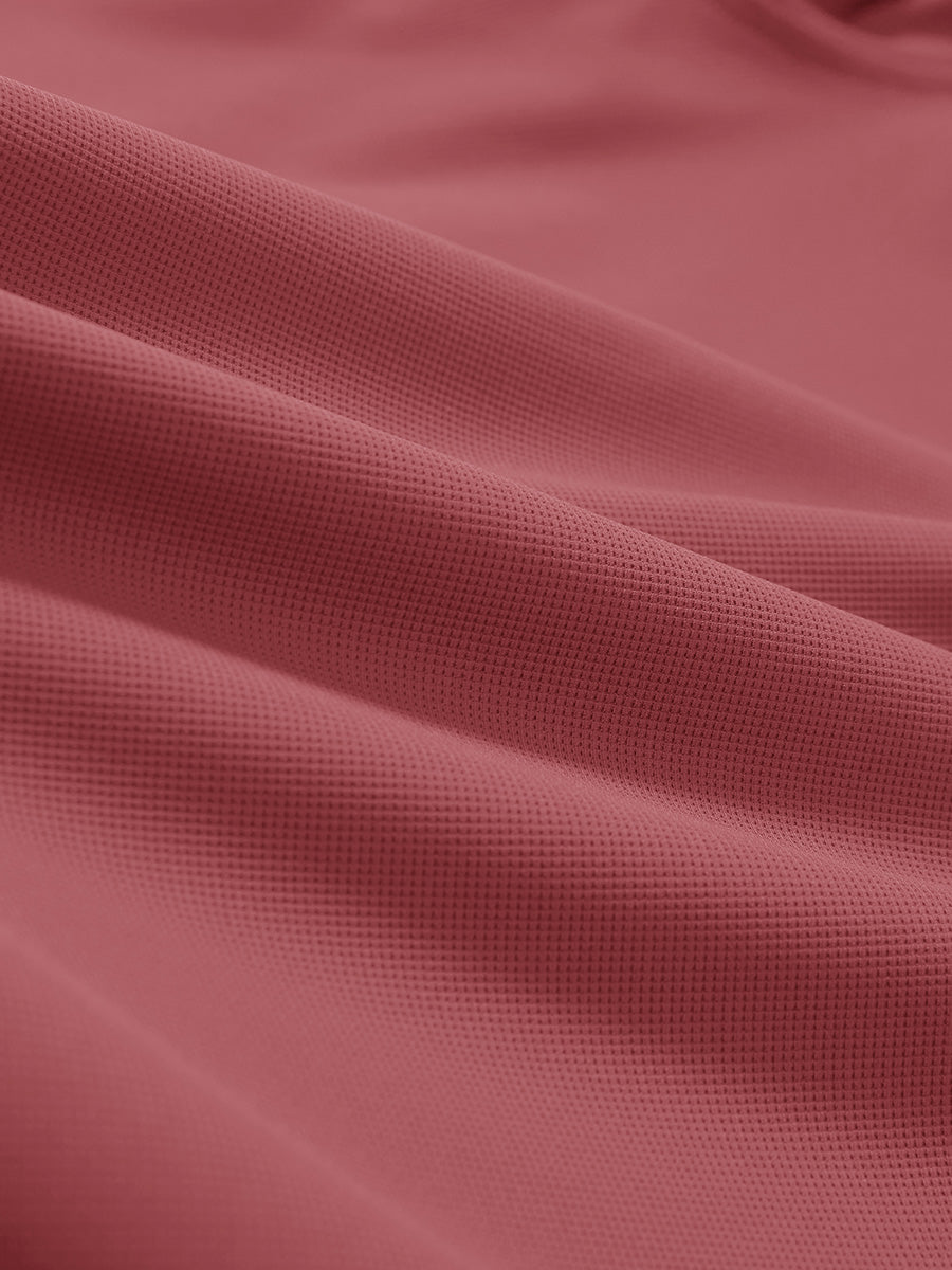 Dry Fit Waffle Textured Collared Golf Shirts