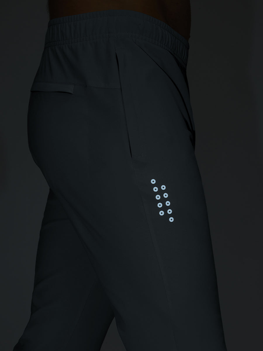 Mesh Joggers with Zipper Pockets