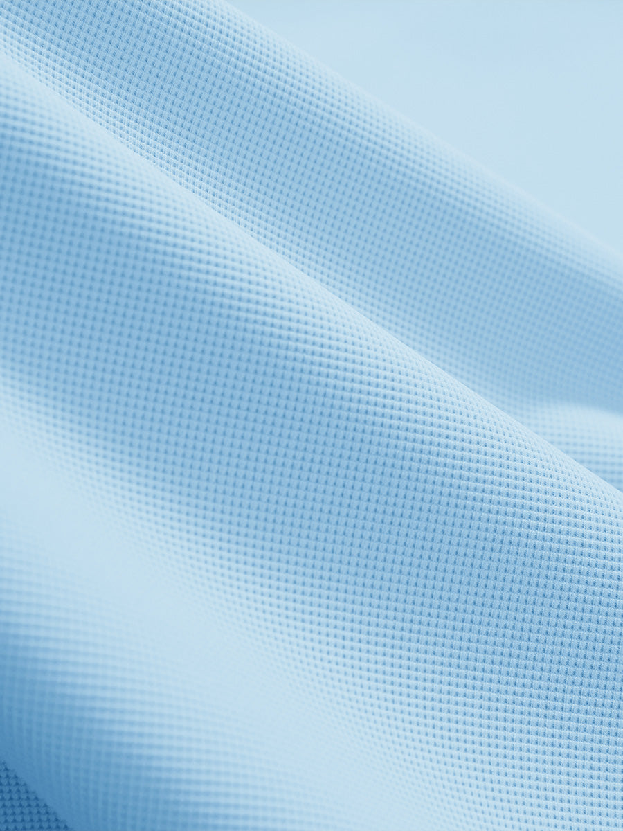 Dry Fit Waffle Textured Collared Golf Shirts