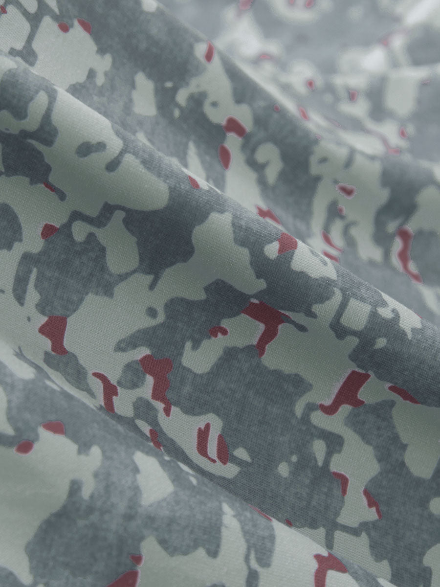Premium Ribbed Collar Print Polo Shirts