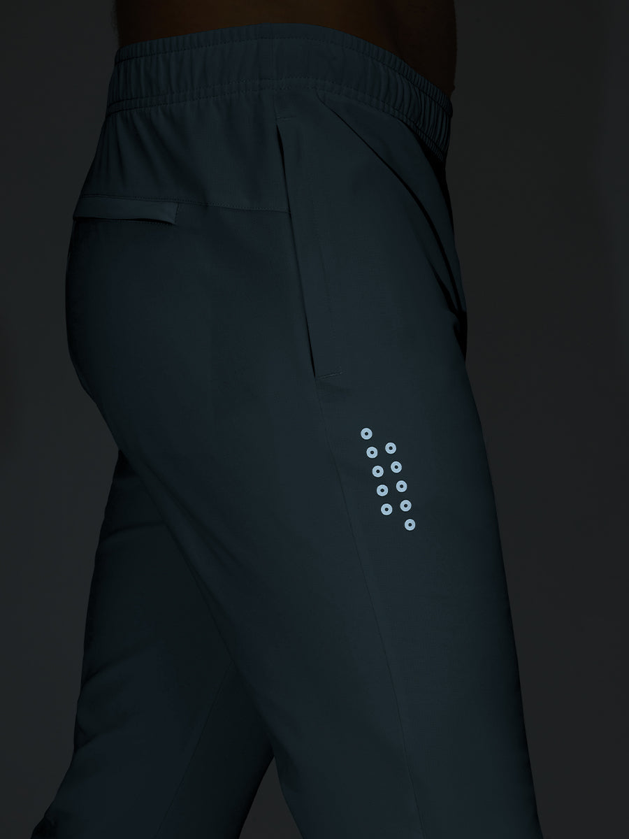Mesh Joggers with Zipper Pockets