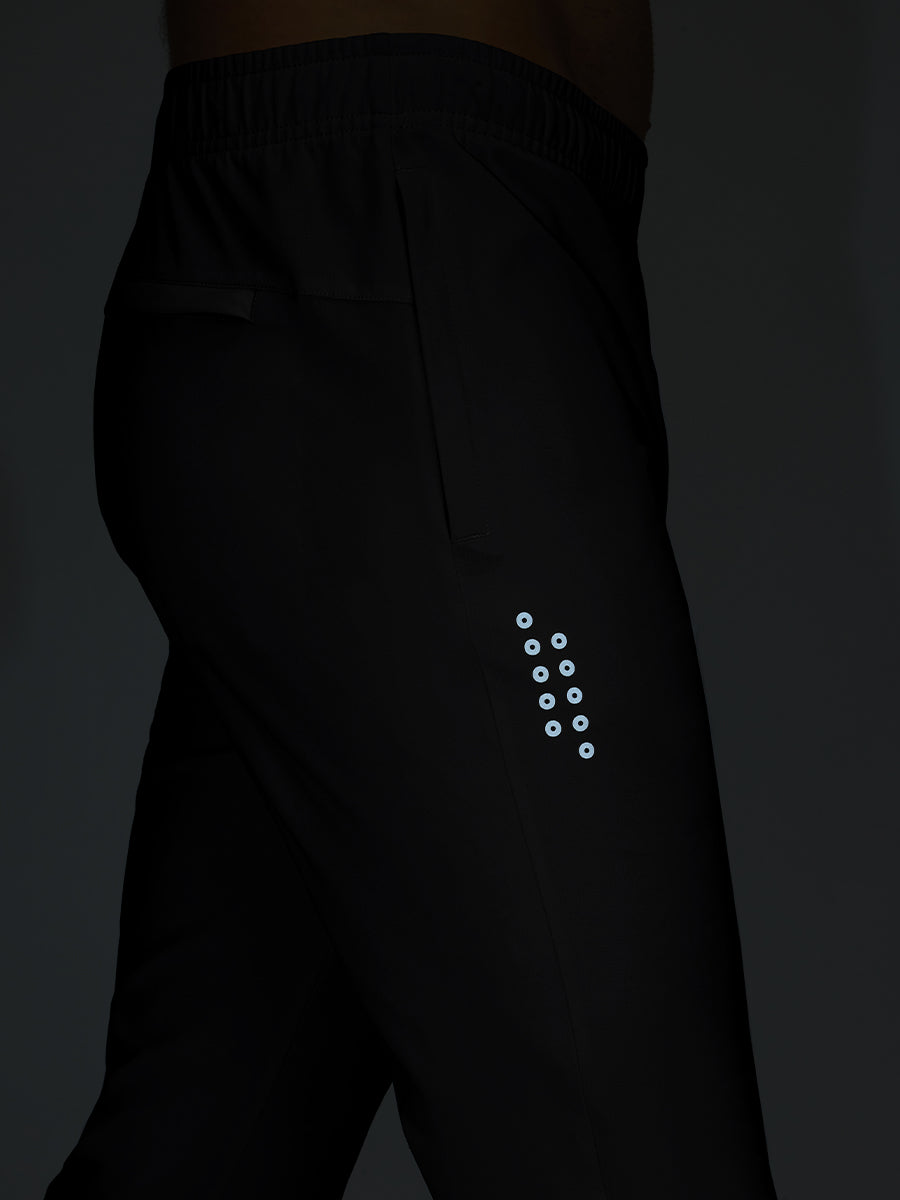 Mesh Joggers with Zipper Pockets