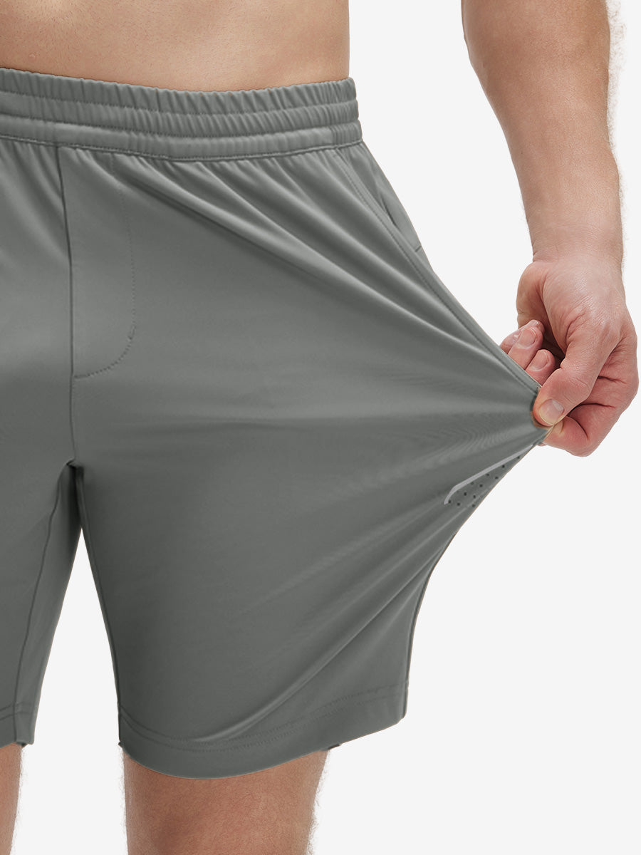 4 Way Stretch Breathable Workout Athletic Shorts