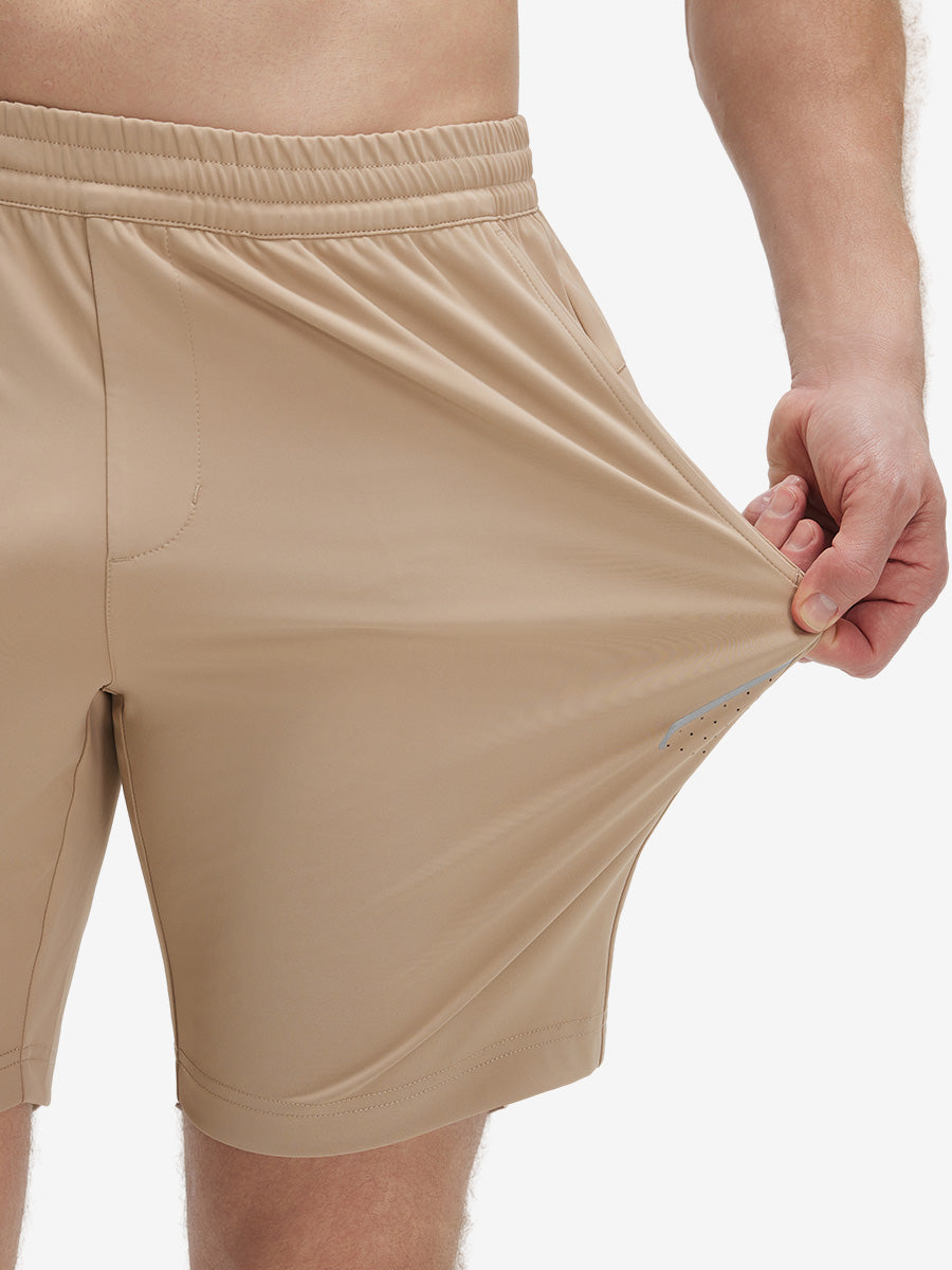 4 Way Stretch Breathable Workout Athletic Shorts