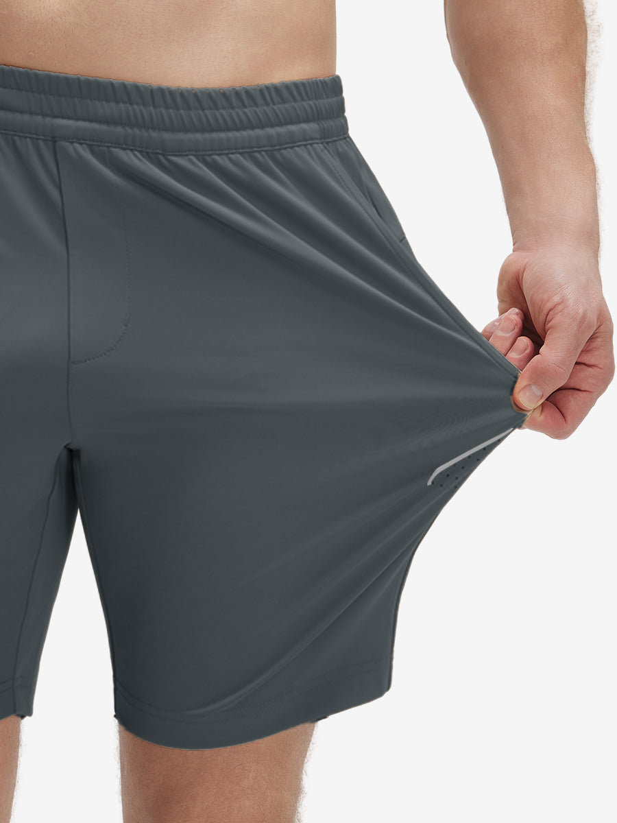 4 Way Stretch Breathable Workout Athletic Shorts