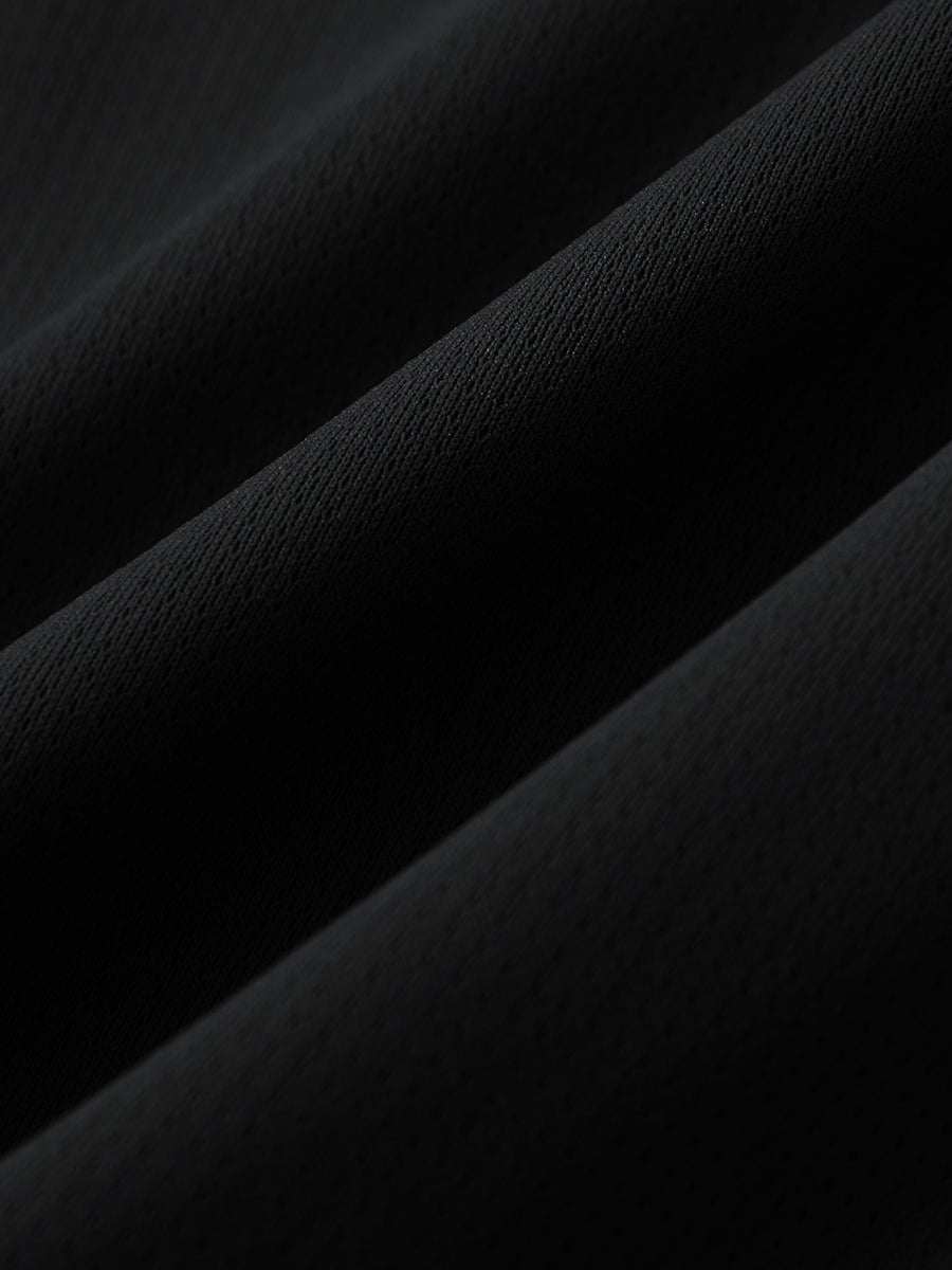 Mesh Joggers with Zipper Pockets