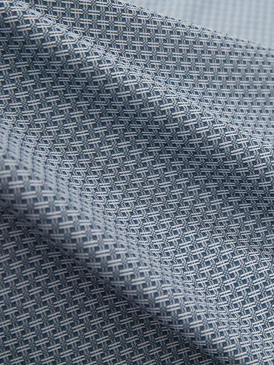 Moisture Wicking Jacquard Golf Shirts