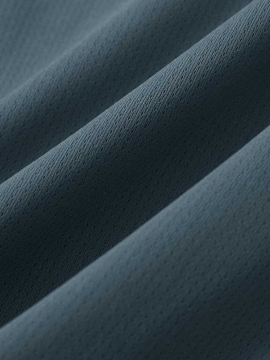 Mesh Joggers with Zipper Pockets