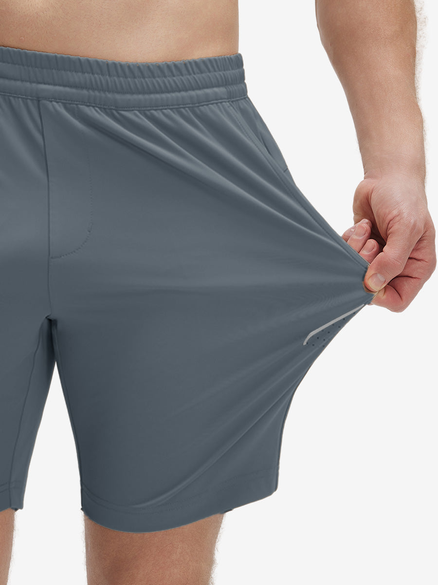 4 Way Stretch Breathable Workout Athletic Shorts