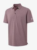 Ventilated Heather Jacquard Polo