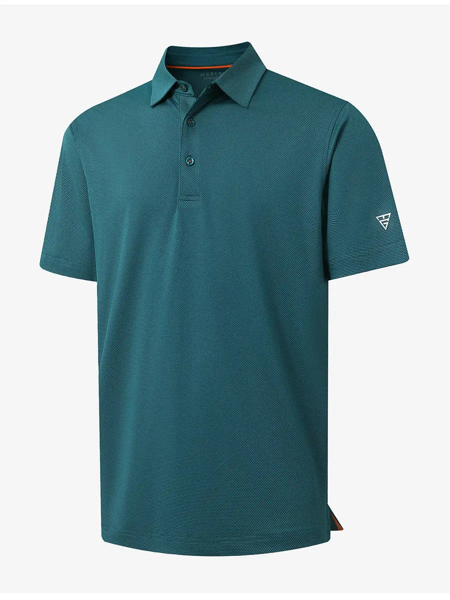 Performance Ananas Jacquard Polo