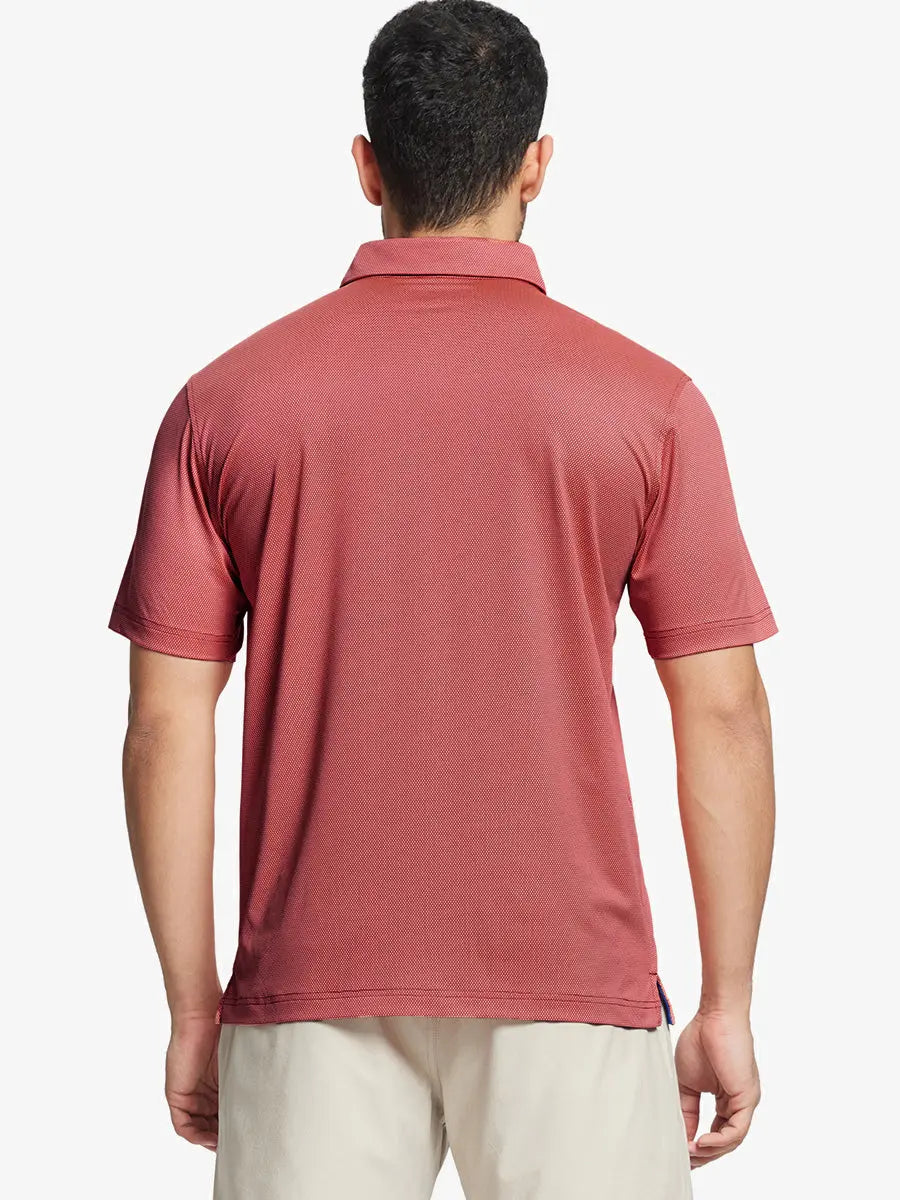 Performance Ananas Jacquard Polo