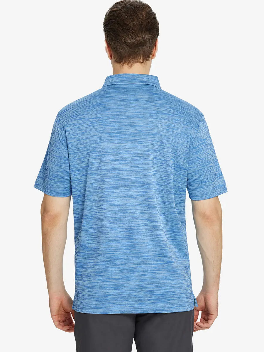 Cool Heather Texture Polo