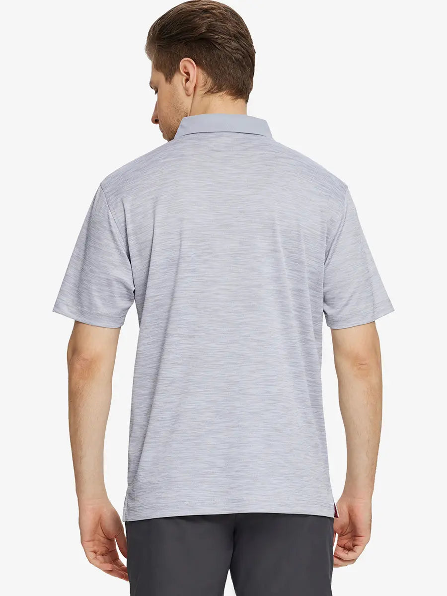 Cool Heather Texture Polo