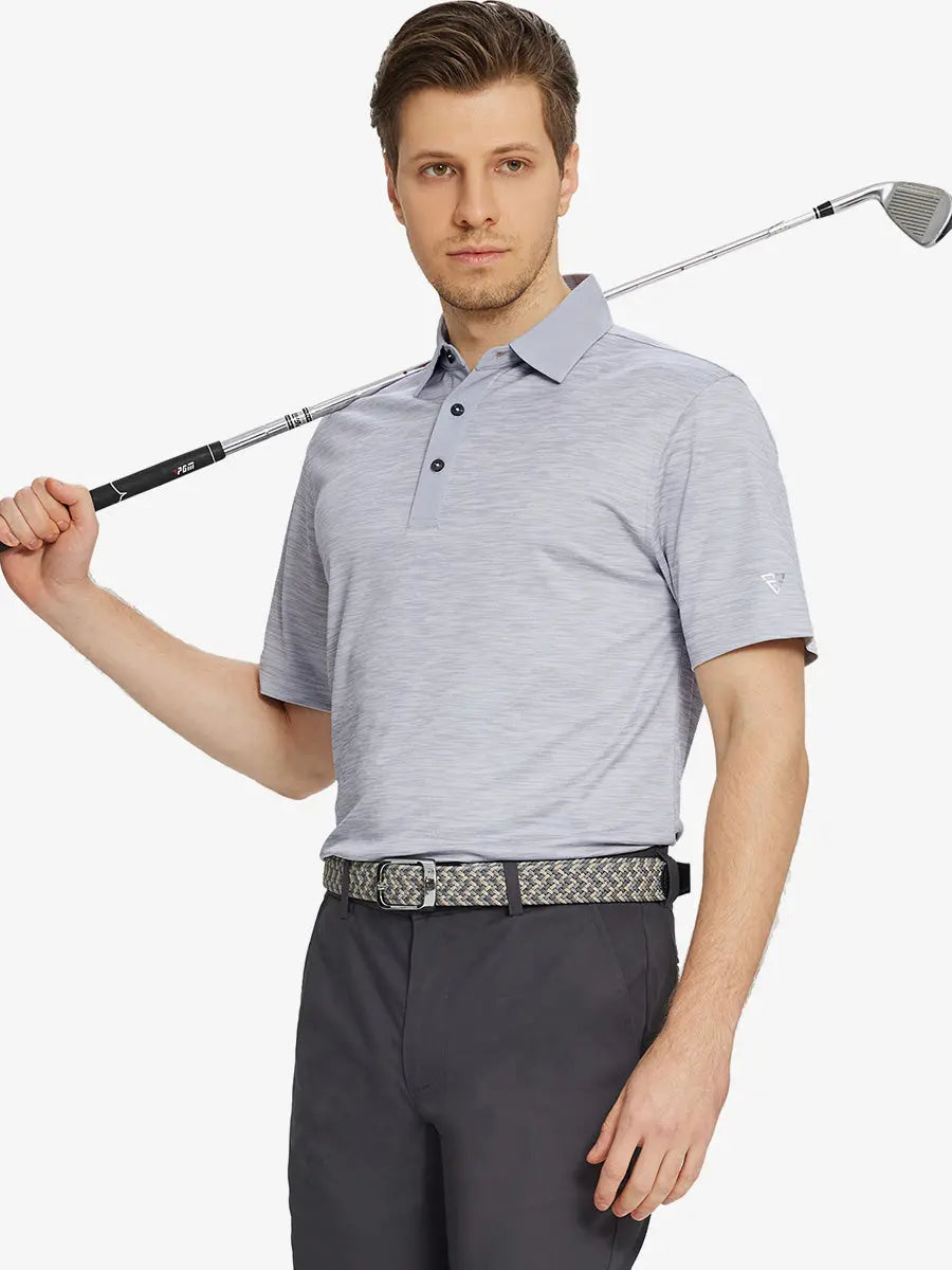 Cool Heather Texture Polo