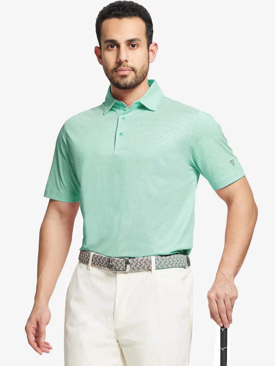 Performance Ananas Jacquard Polo