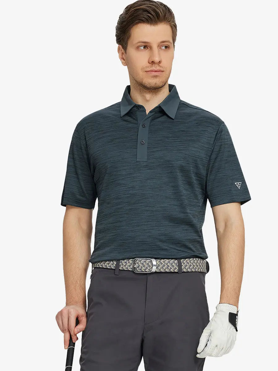 Cool Heather Texture Polo