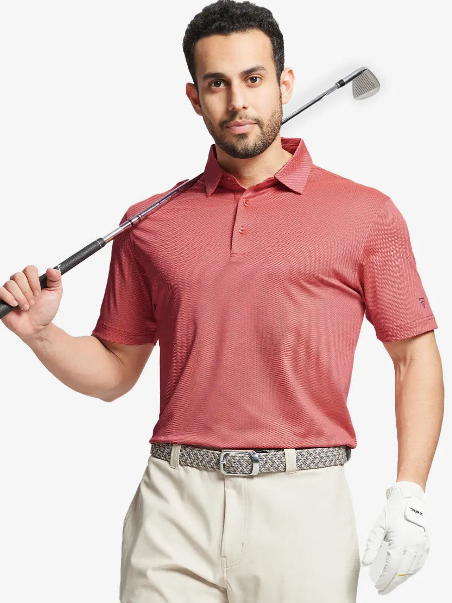 Performance Ananas Jacquard Polo