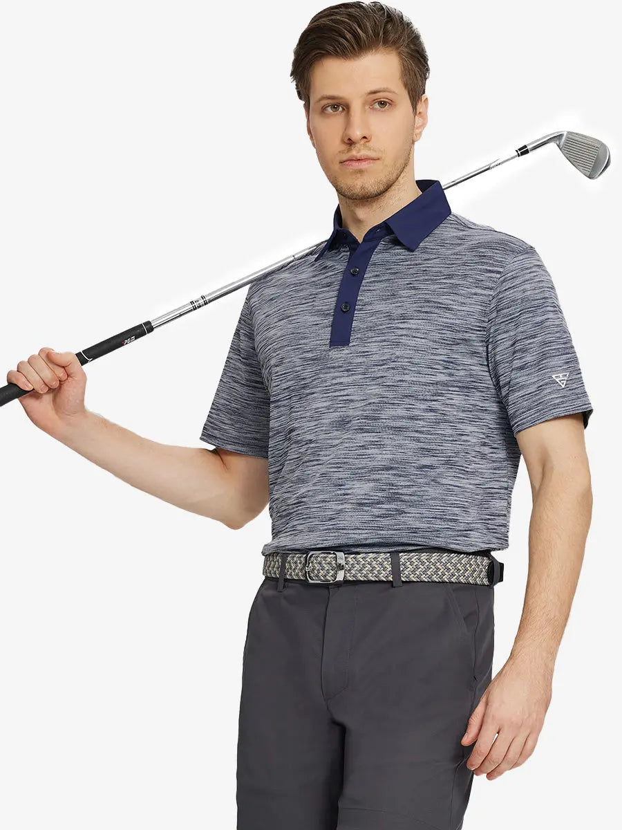 Cool Heather Texture Polo