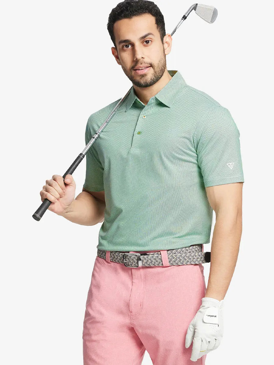 Performance Ananas Jacquard Polo