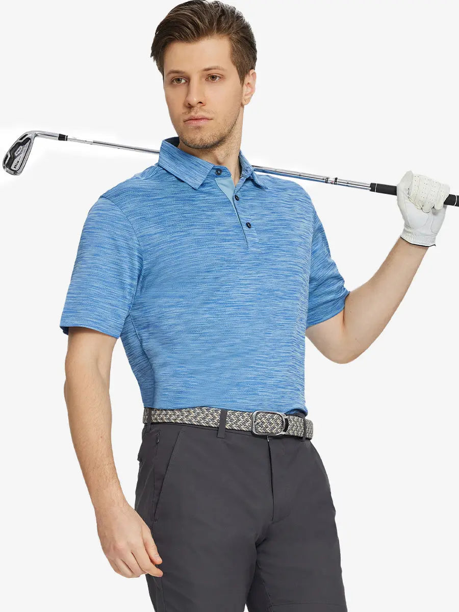 Cool Heather Texture Polo