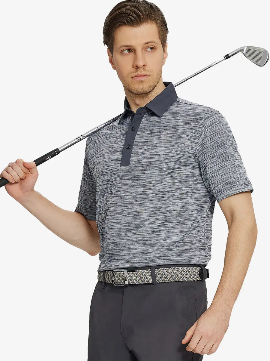 Cool Heather Texture Polo