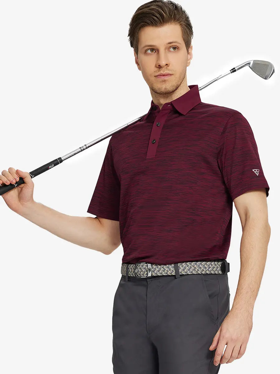 Cool Heather Texture Polo