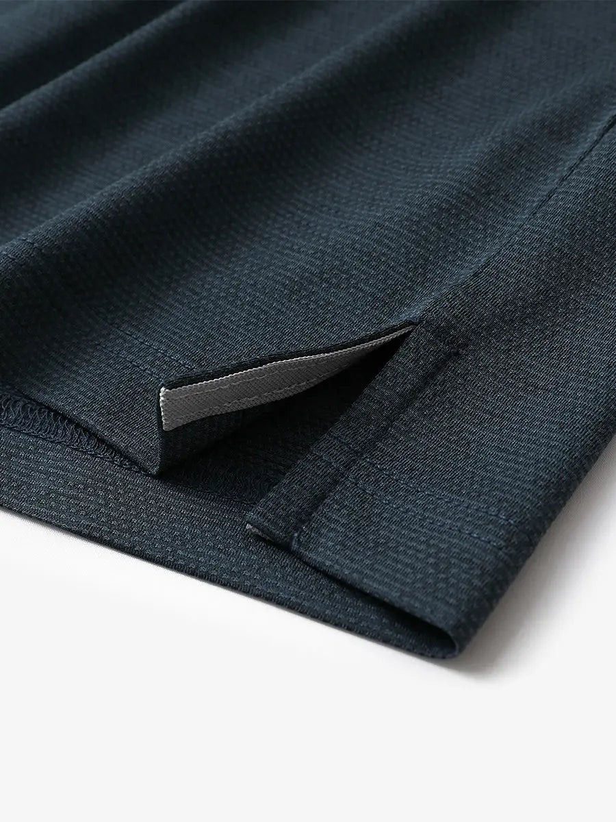 Ventilated Heather Jacquard Polo