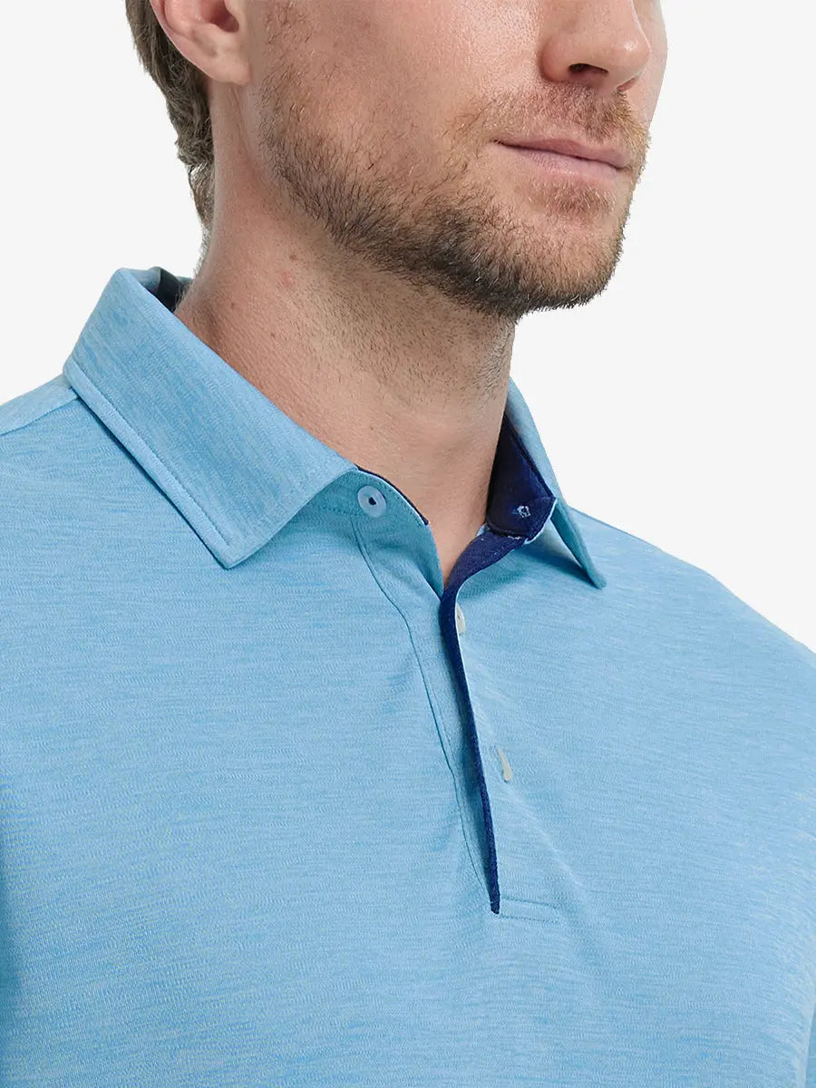 Modern Fit Melange Polo