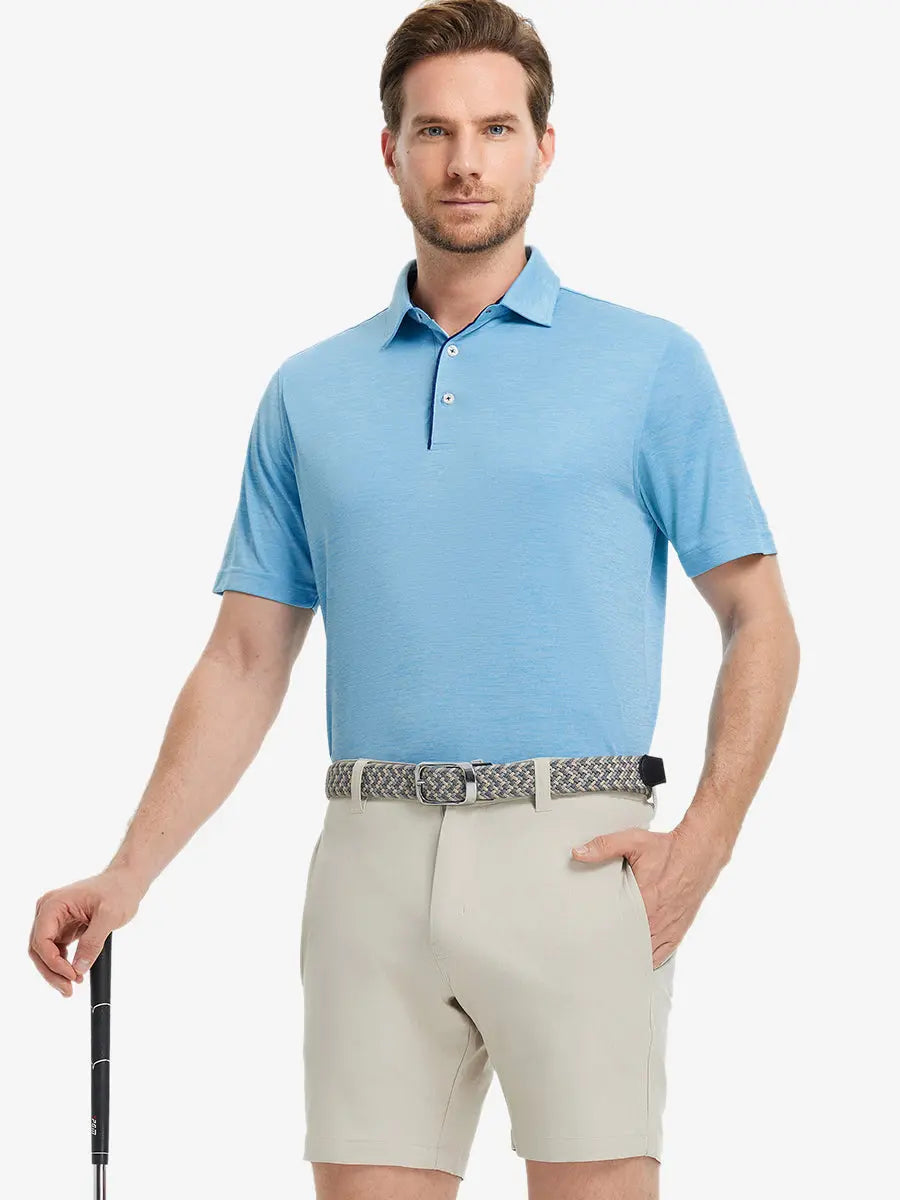 Modern Fit Melange Polo