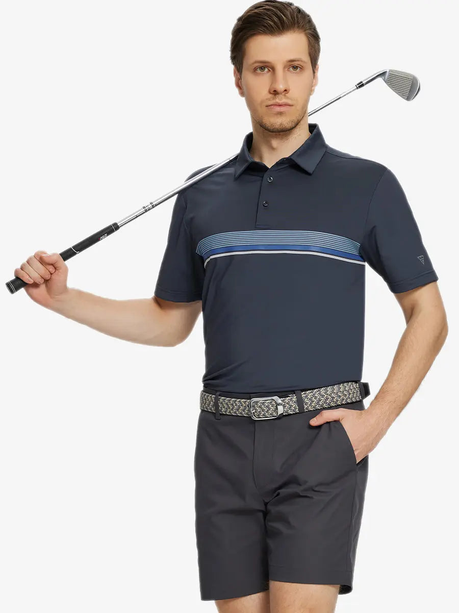Chest Print Polo Shirts