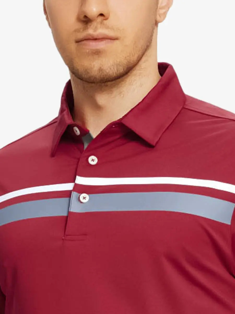 Chest Print Polo Shirts
