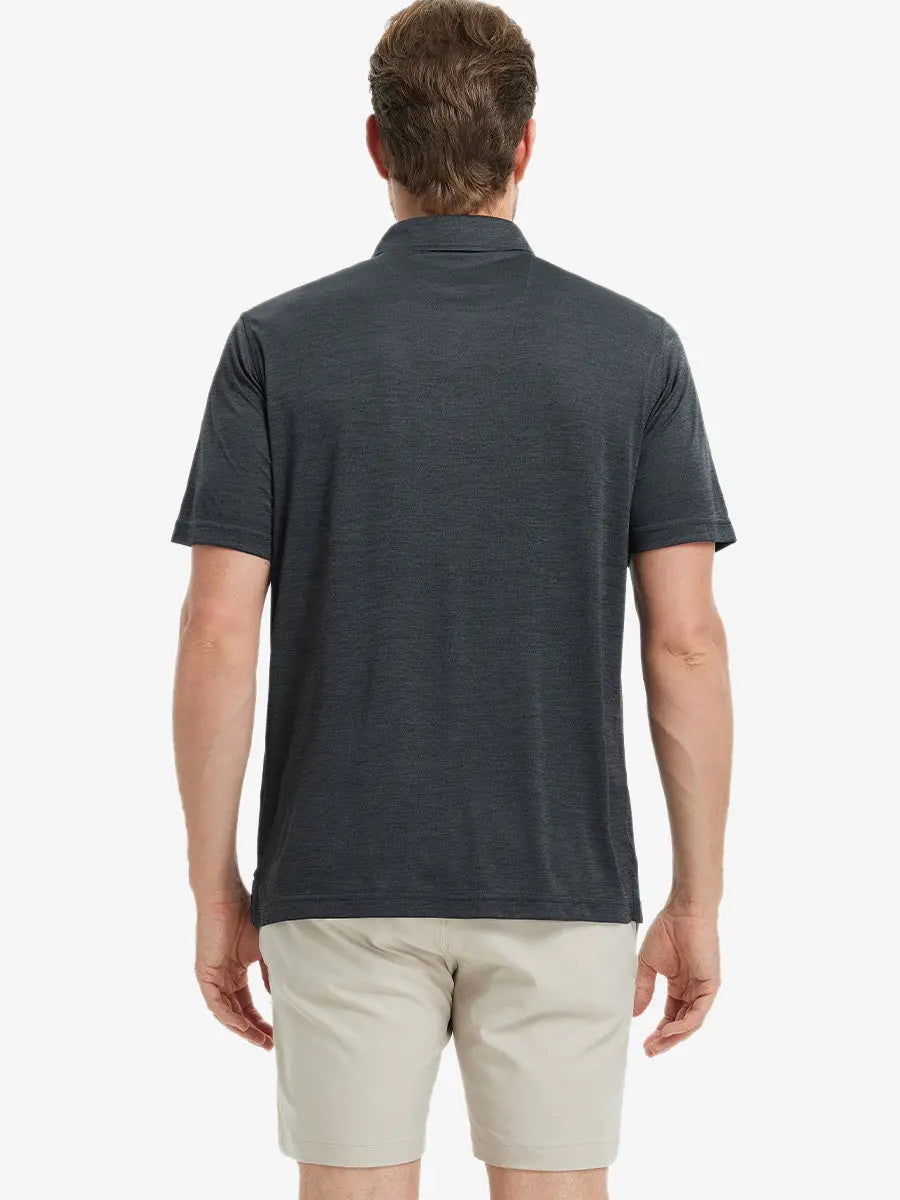 Modern Fit Melange Polo