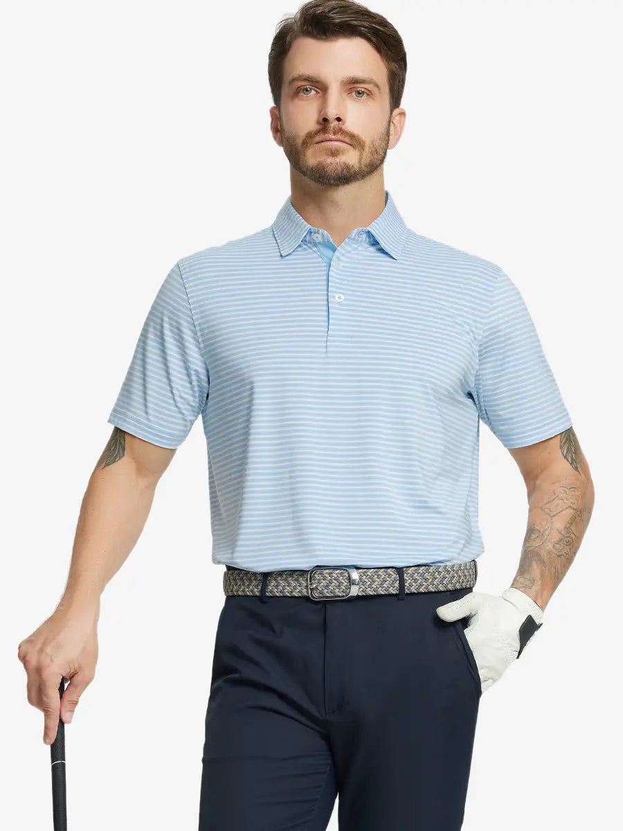 Sport Fit Stripe Polo