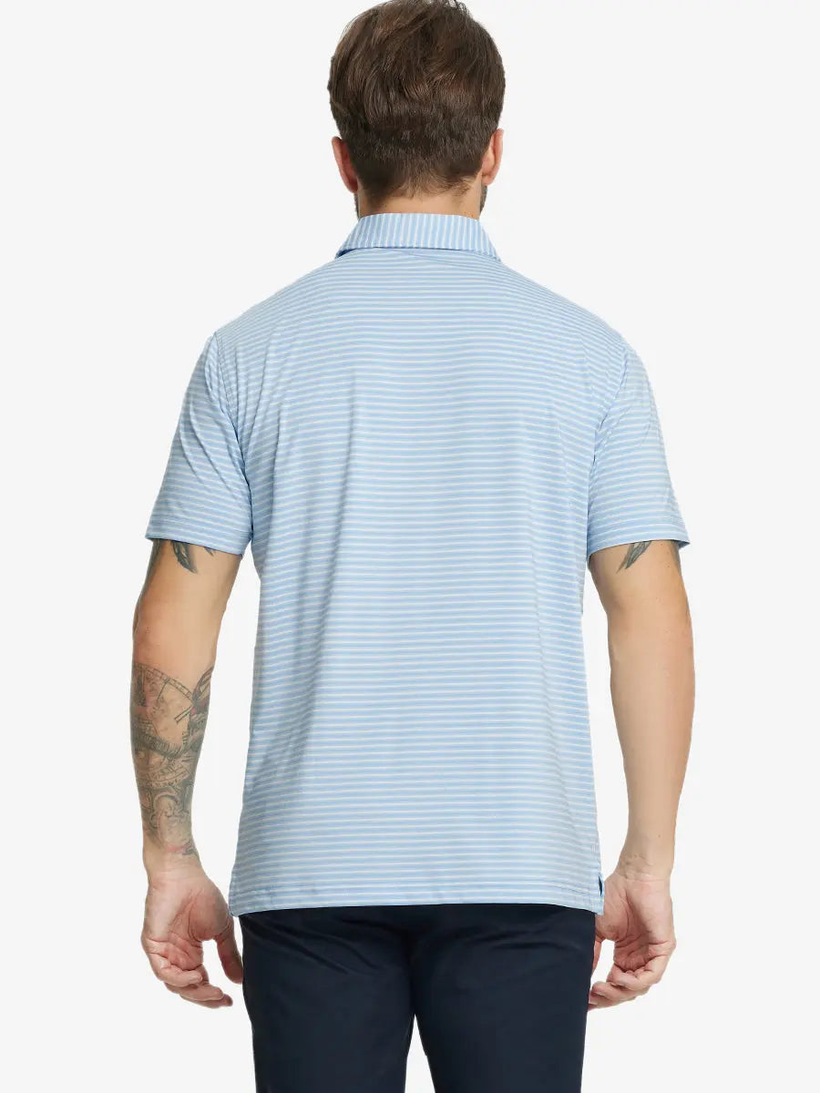 Sport Fit Stripe Polo