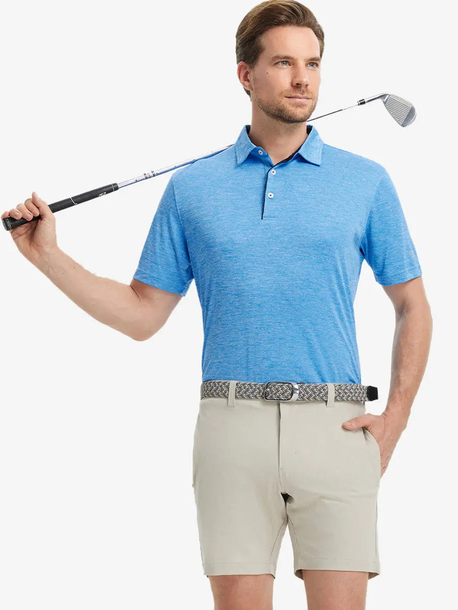 Modern Fit Melange Polo