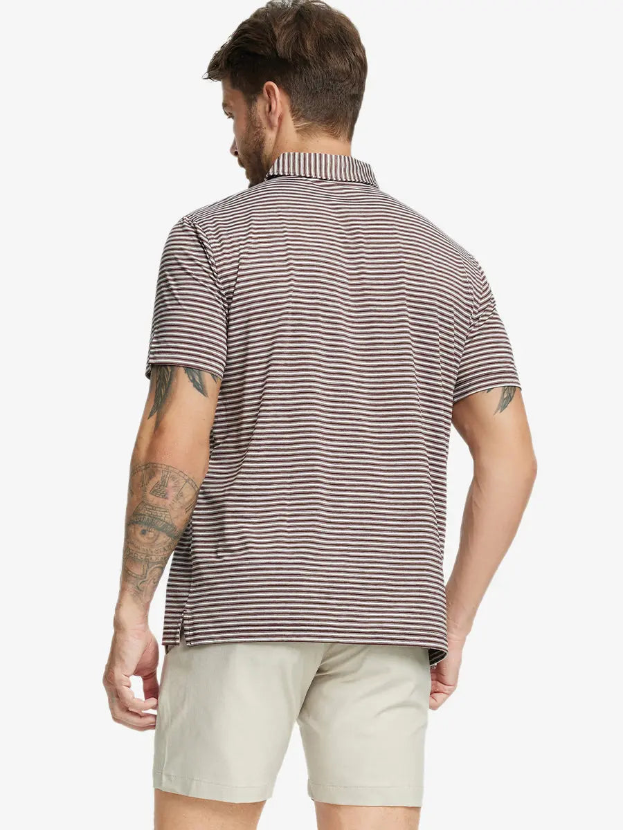 Sport Fit Stripe Polo