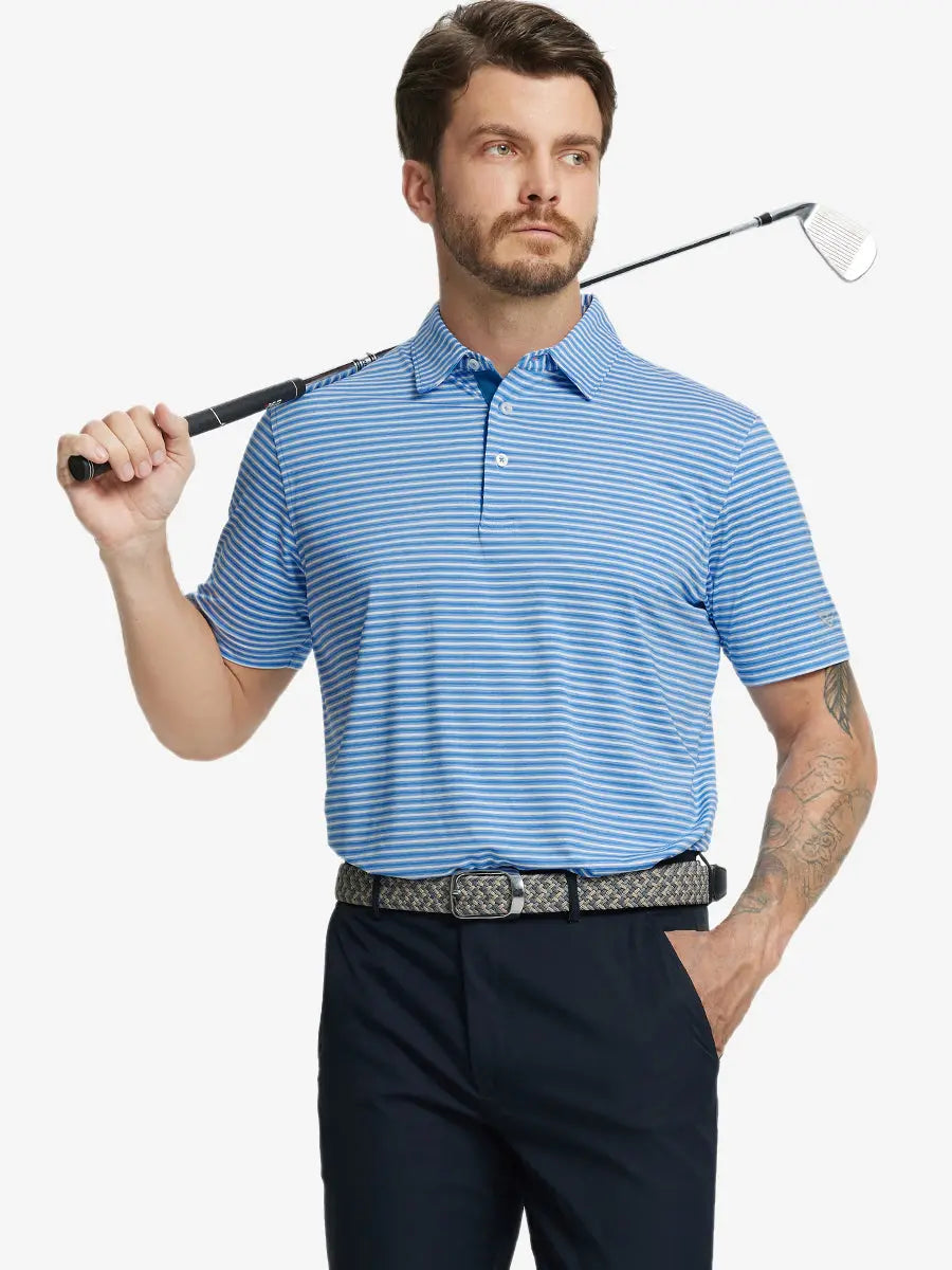 Sport Fit Stripe Polo